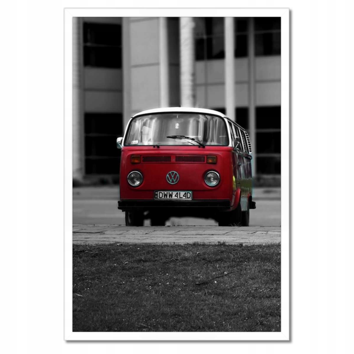 Plakáty v rámu 40x60 Červený Vw
