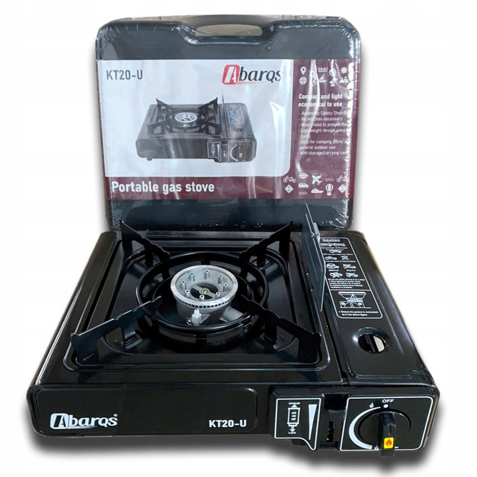 KUCHENKA TURYTYCZNA GAZOWA 2w1 PRZENOŚNA WALIZKA Model KT-20