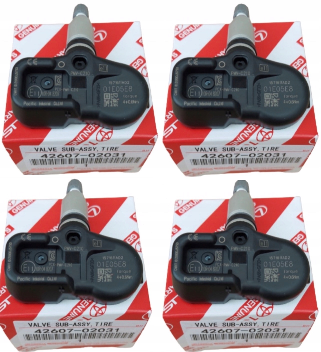 2024 CZUJNIK CIŚNIENIA OPON TPMS TOYOTA Auris Avensis Camry 42607-02031