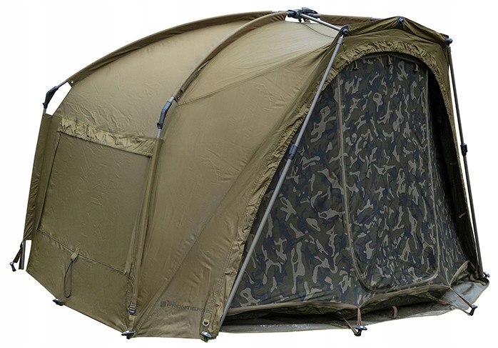 Namiot Fox Frontier X+ w kolorze khaki z siatkami wentylacyjnymi