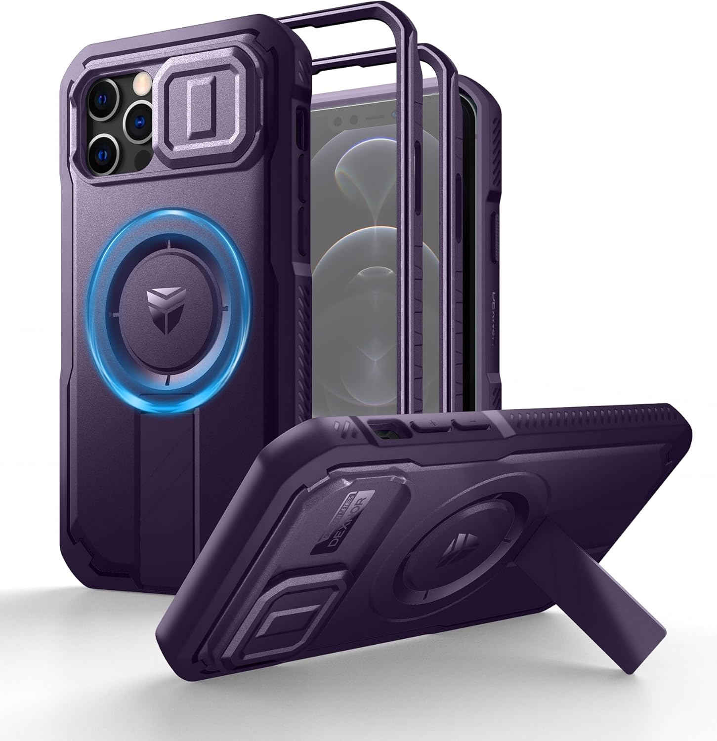 Etui Plecki Dexnor iPhone 12 12 Pro MagSafe Magnetyczne Pancerne