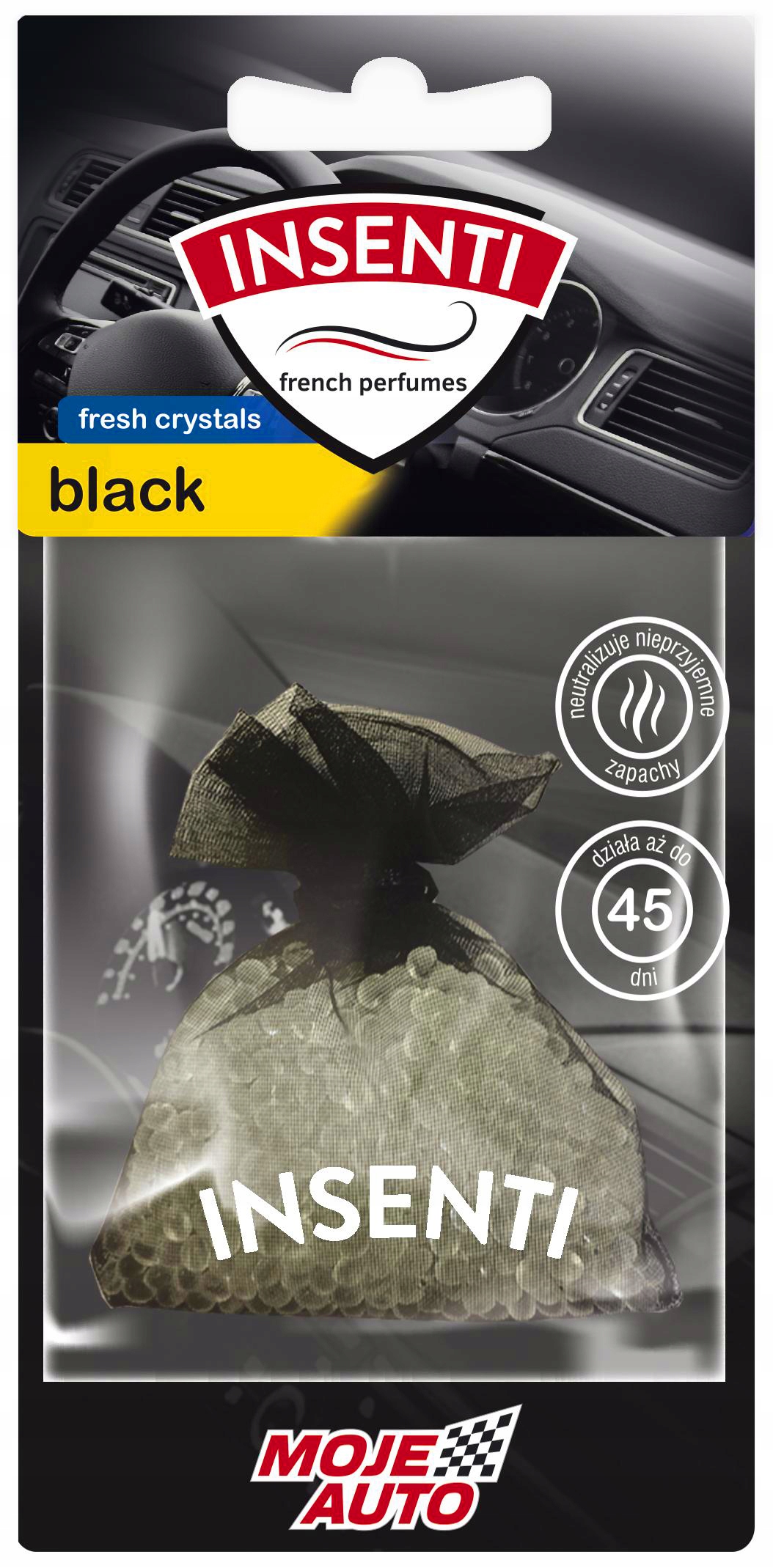 

Moje Auto Insenti Woreczek Zapachowy Black