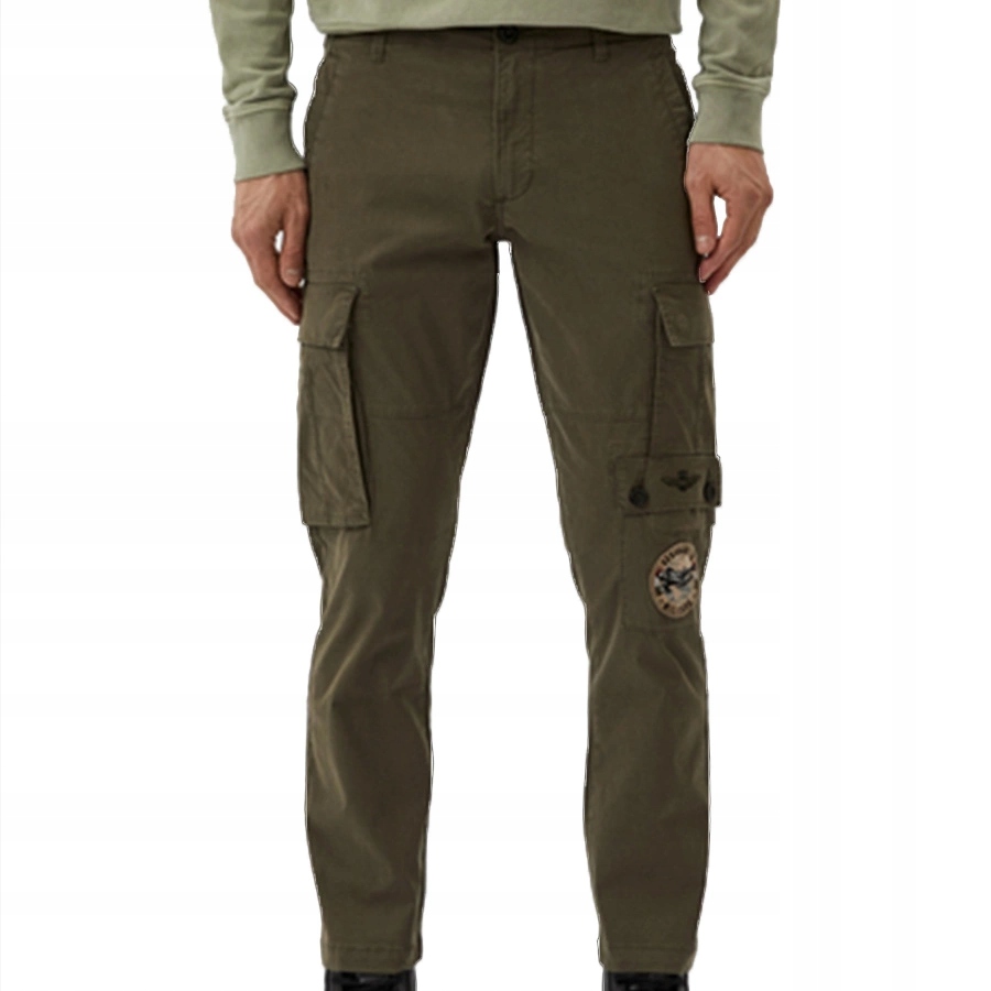 Kalhoty Aeronautica Militare 241PA1601CT3254 Khaki