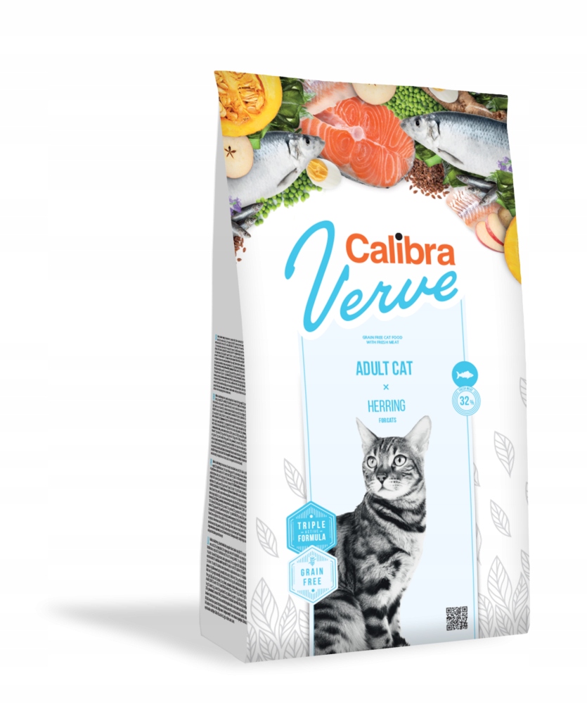 Levně Calibra Cat Verve Adult Herring suché krmivo pro kočky se sleděm 3,5 kg