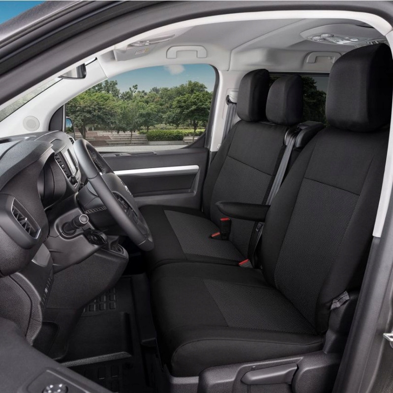 Presné autopoťahy Fiat Scudo 2022- (predné)