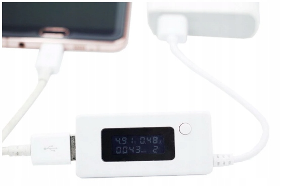 MIERNIK WOLTOMIERZ AMPEROMIERZ NAPIĘCIA PRĄDU USB Marka Inna