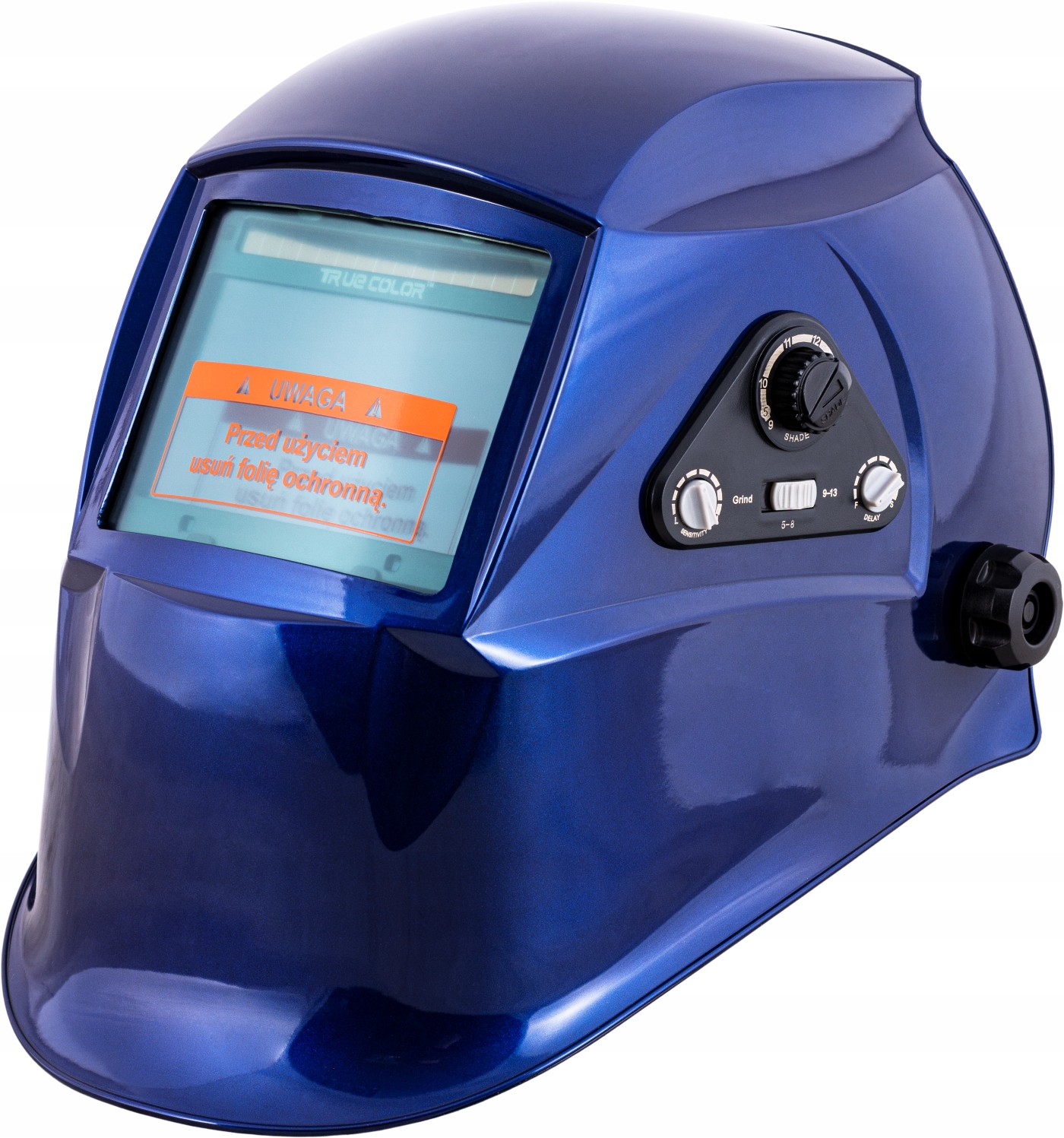 Przyłbica automatyczna Magnum Procolor Niebieska True Samościemniająca