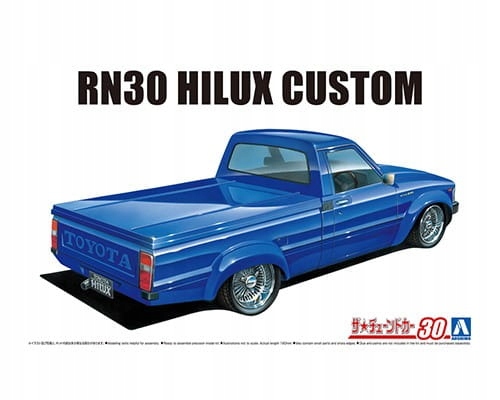 Toyota Hilux RN30 Custom 1:24 Aoshima 058626