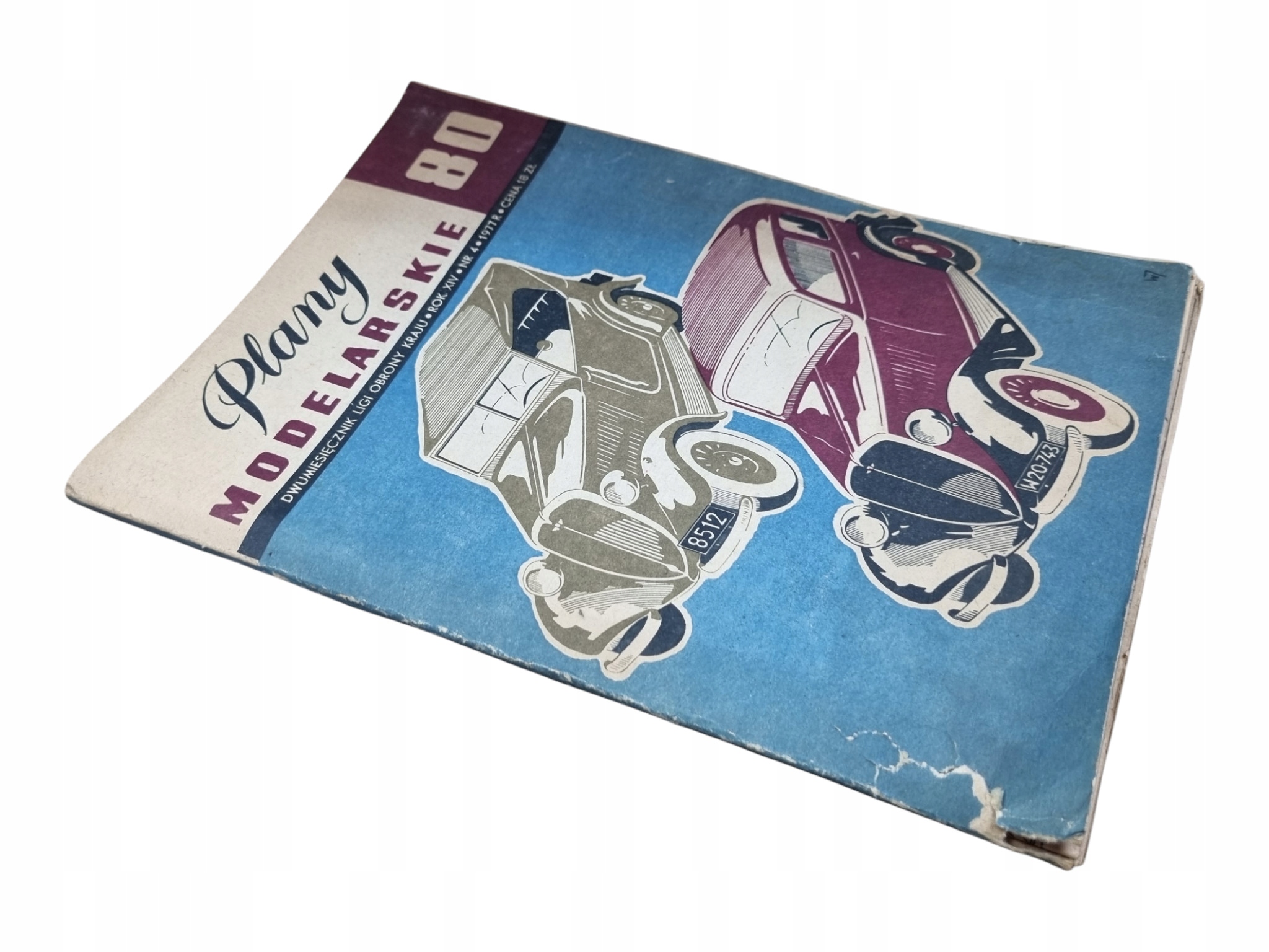 PLANY MODELARSKIE 80 80 1977