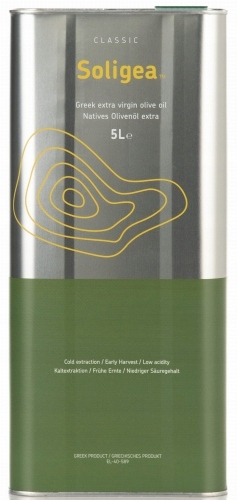 Grecka oliwa z oliwek extra virgin Soligea 5l
