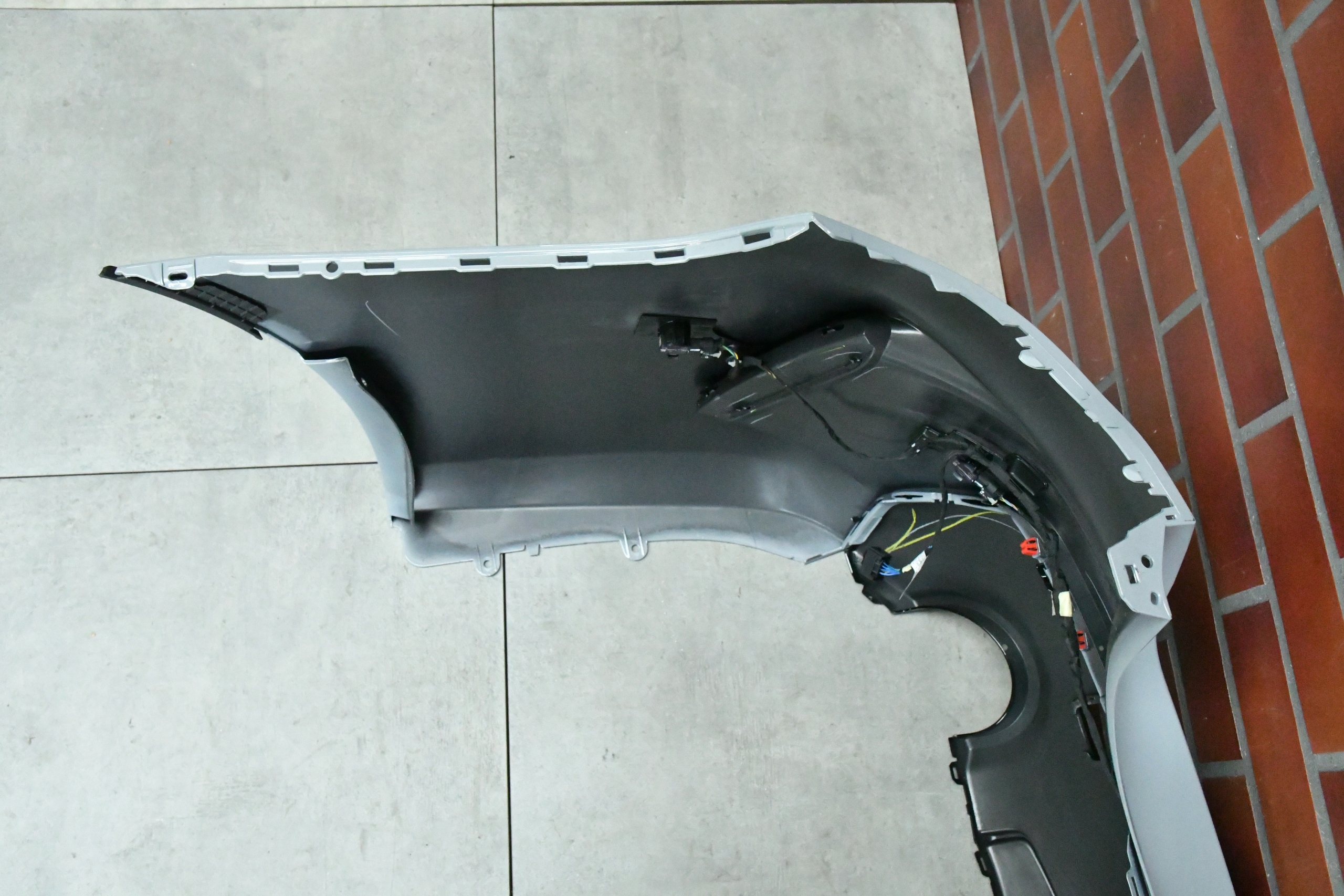 bumper rear part rear BMW 4 G22 G23 m-packet BROOKLYN GRAU
