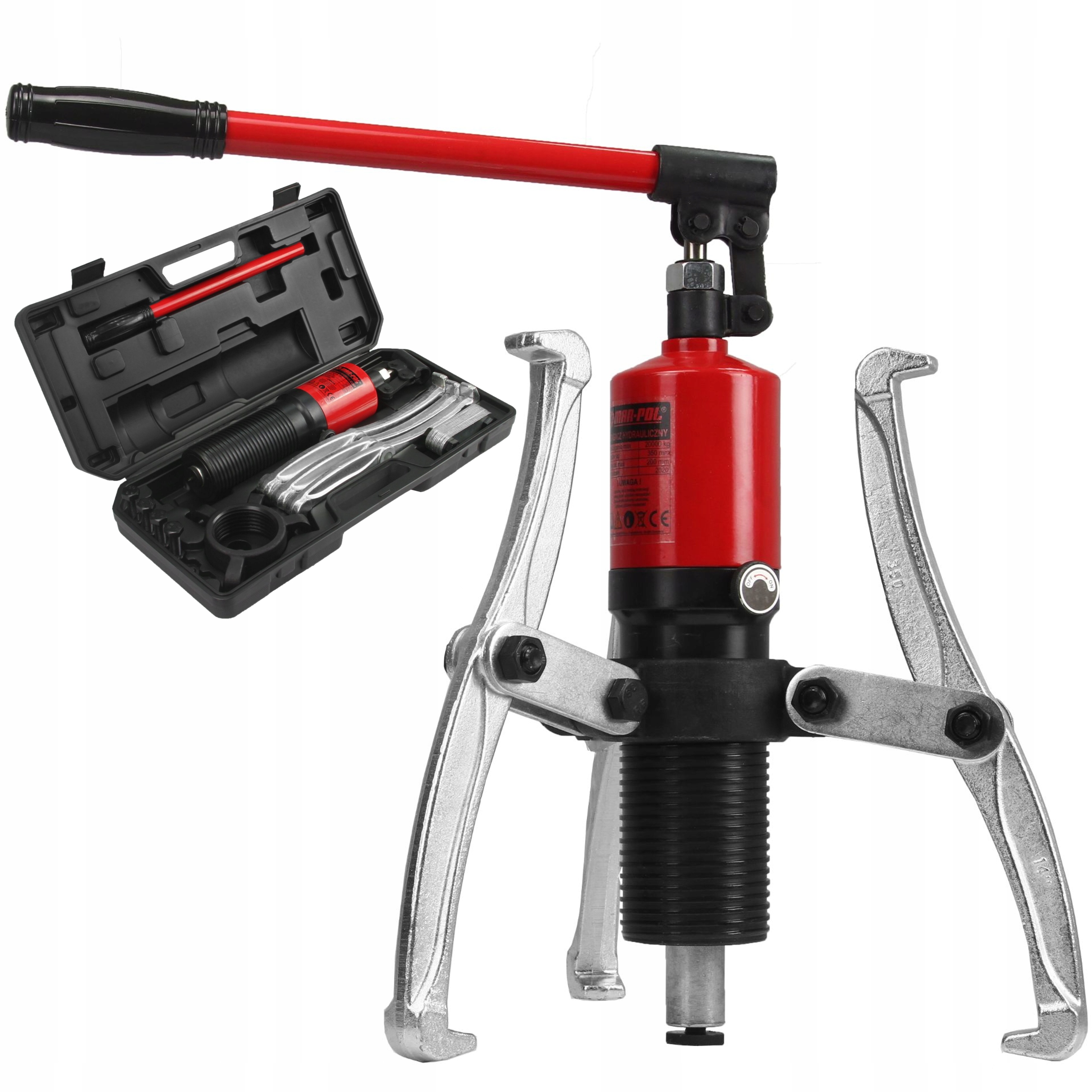 Hudraulic знімач для підшипників 20T 350mm маточини