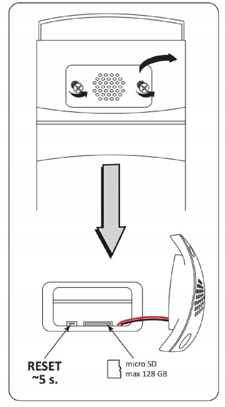 Kamera zewnętrzna Smart WiFi Tuya + PIR IP65 Marka Inna