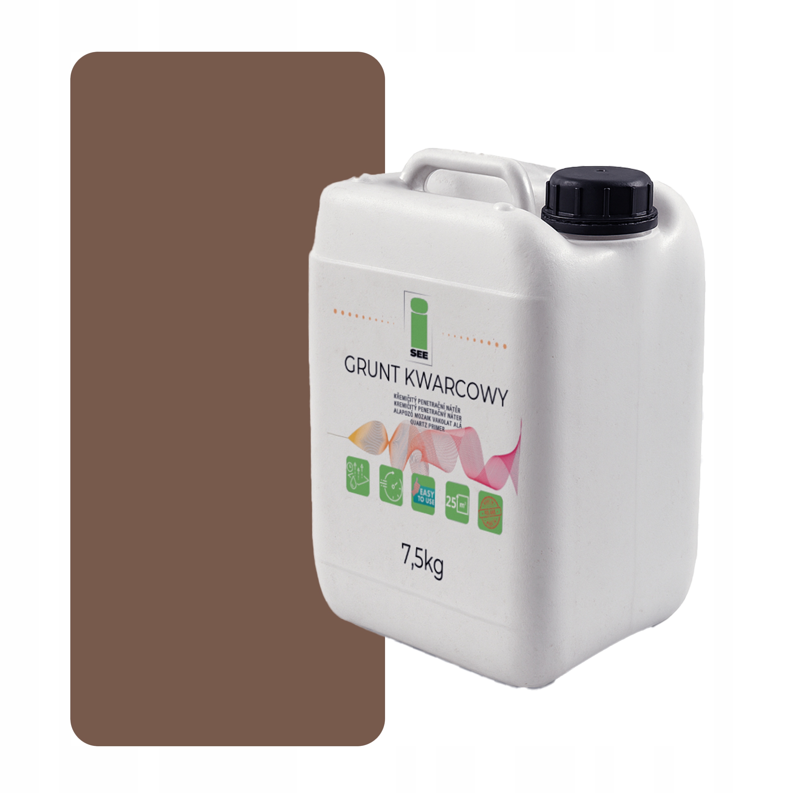 Křemenná Zemina Pod Silikonovou Omítku 7,5 Kg Hnědá, Bledá F536
