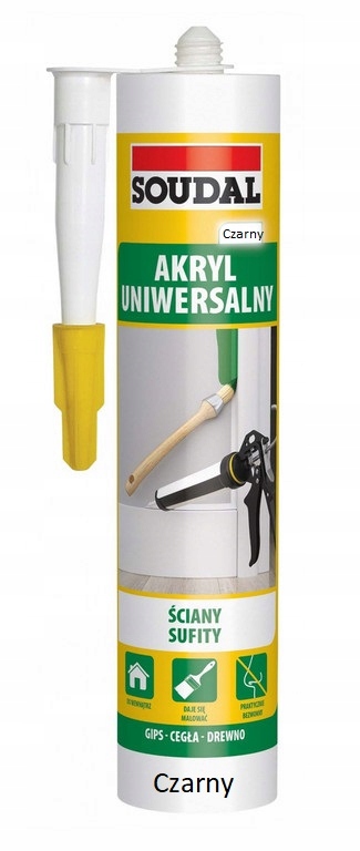 

Soudal Akryl Uniwersalny Czarny 280ml