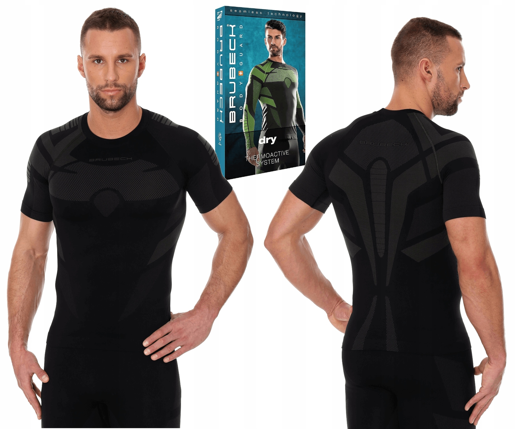 

Koszulka Męska Dry T-shirt Brubeck SS11970 r. L