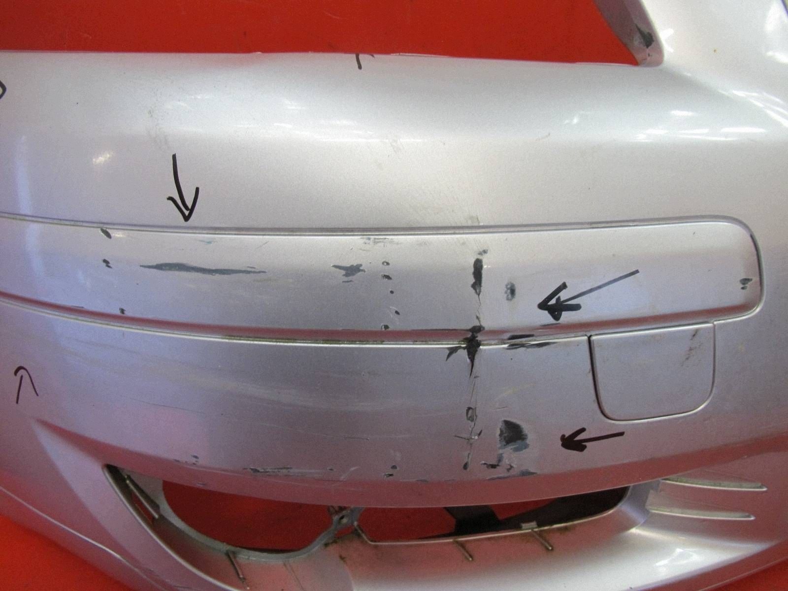AUDI A3 8P 03- bumper front front SREBRNY LY7W small grill