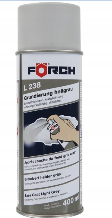 Podkład jasno szary spray Forch L238 400ml