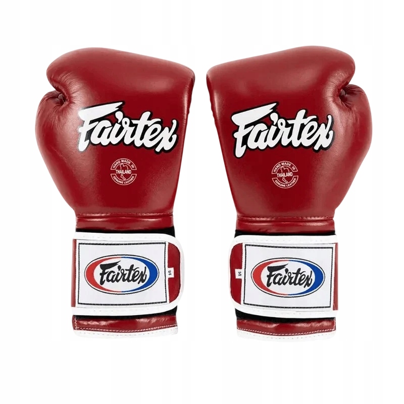 boxerské rukavice fairtex mexický styl 12OZ Červené