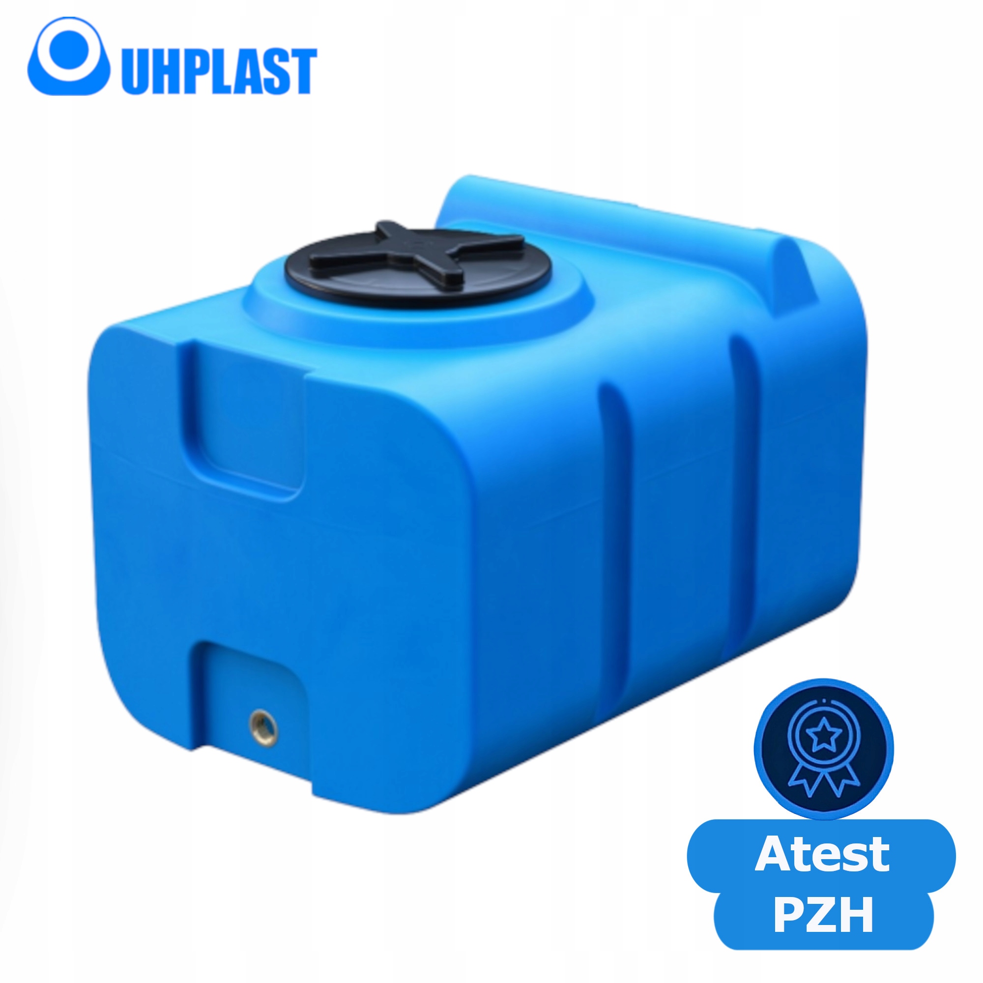 Zbiornik Pojemnik na Deszczówkę Wodę Płyny 100 L Atest PZH SK-100 Kod producenta UH-SK100