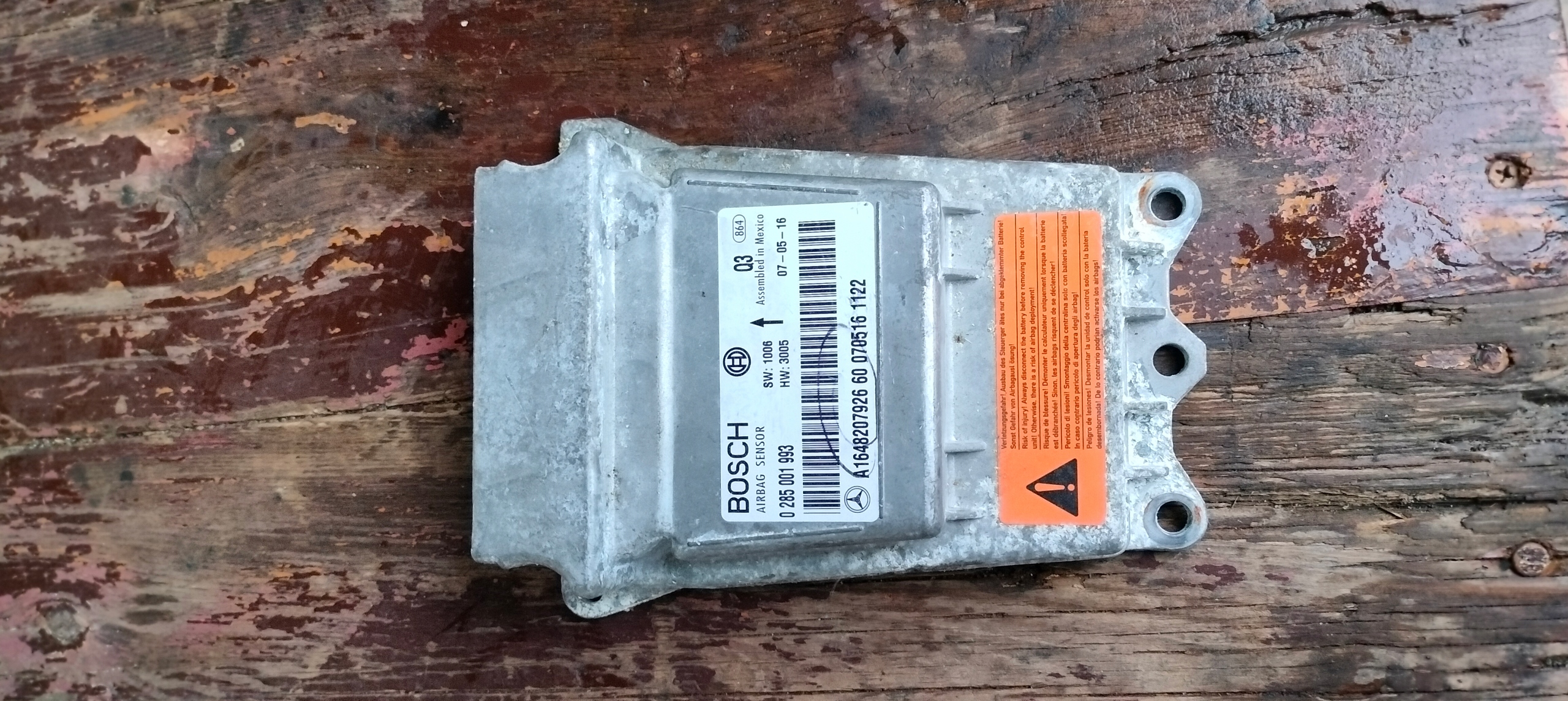 MERCEDES ML W164 торпеда консоль