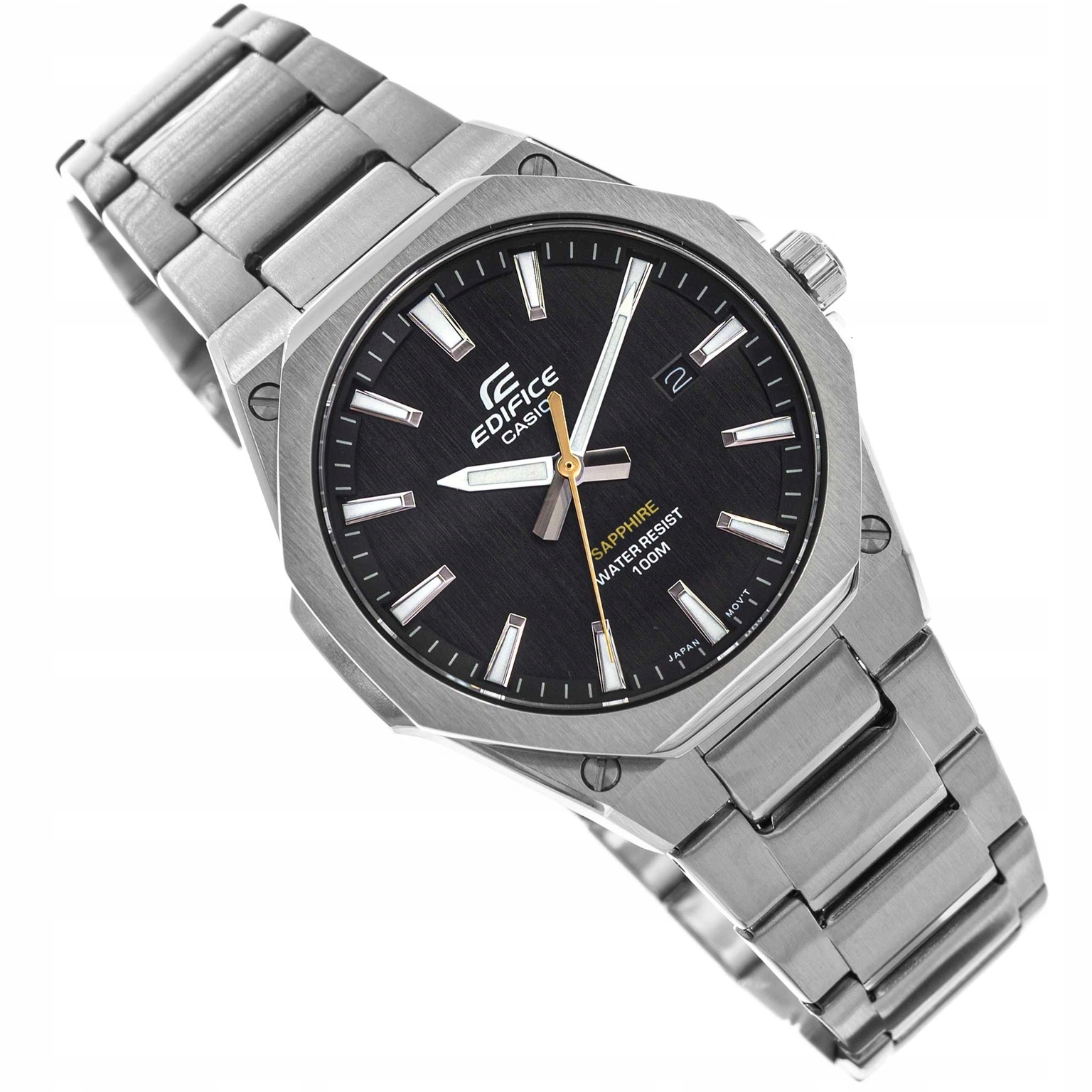 Pánské Hodinky Casio EFR-S108D-1AVUEF Edifice Stříbrné Na Náramku 100 M