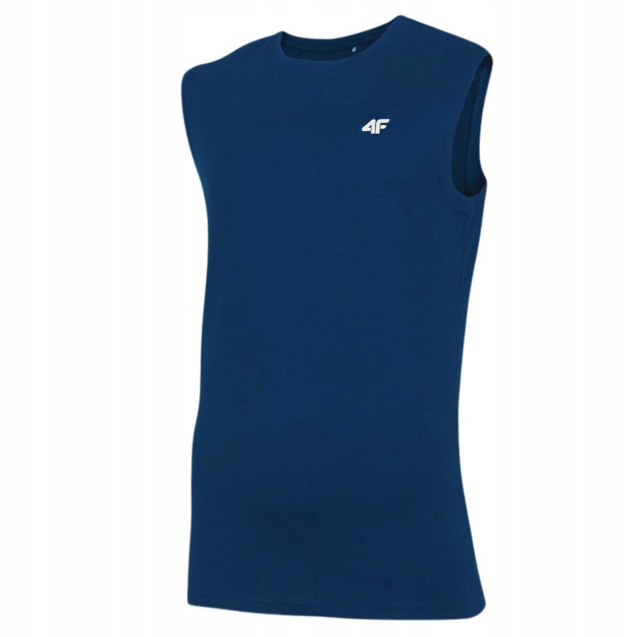 ZESTAW KOSZULKA MĘSKA SPORTOWA 4F T-SHIRT BEZ RĘKAWÓW NA CO DZIEŃ Model 4FWAW23TTSHM1615