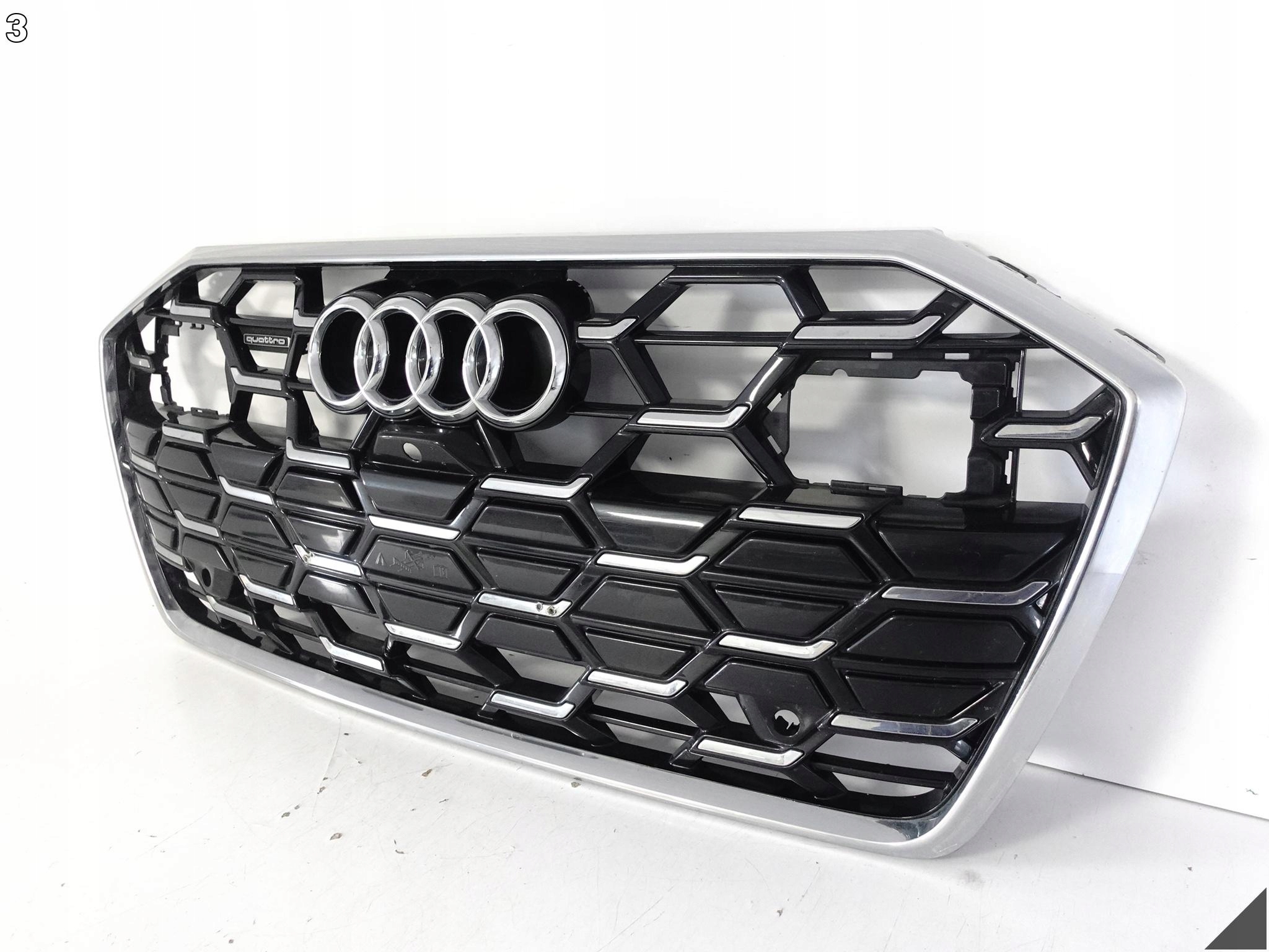 AUDI A6 4K0 C8 S-LINE LIFT 23-25 bumper grill grille CHROM front RN4