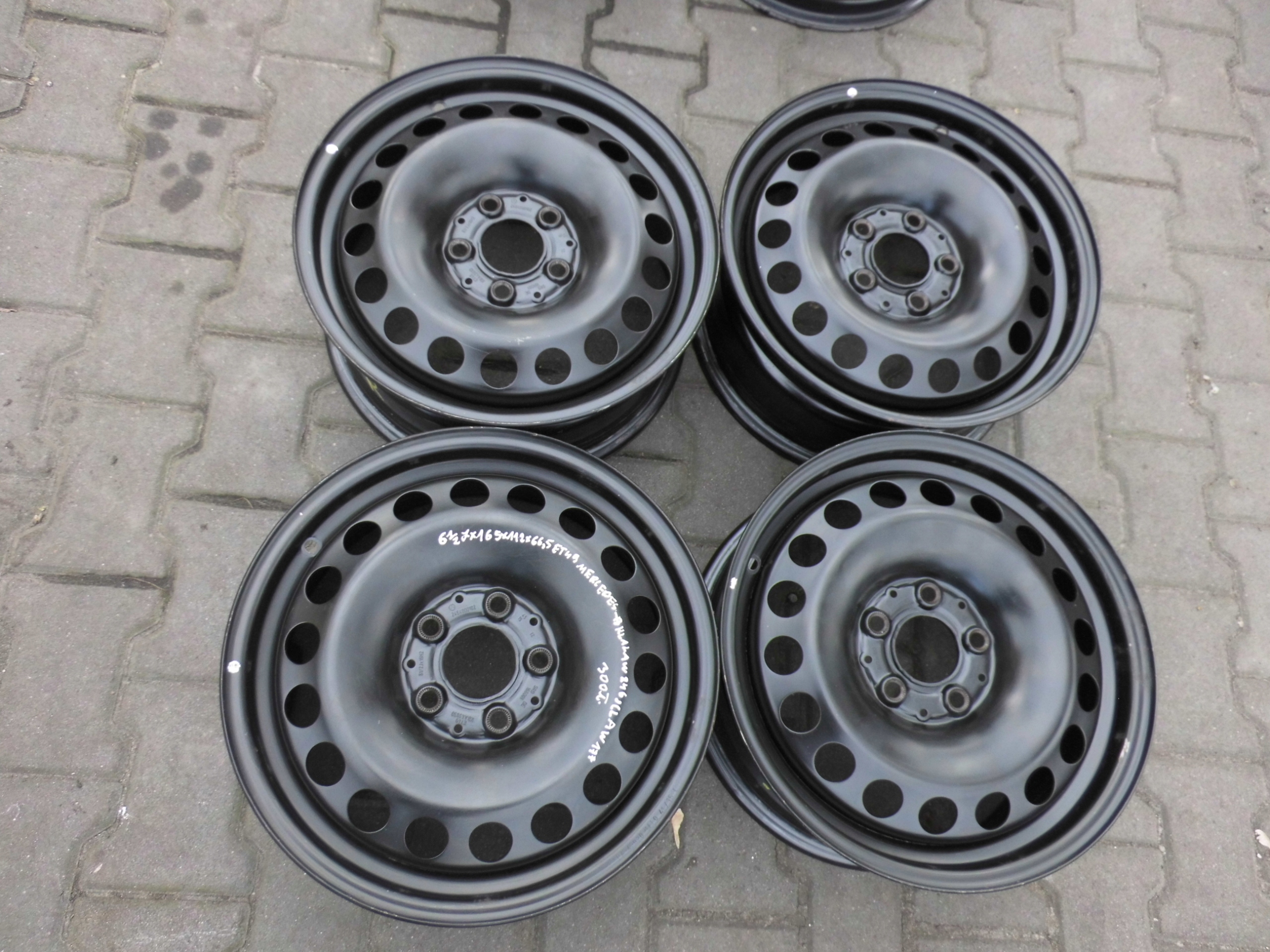 Диски MERCEDES B Class W246 5x112x66, 5 ET49 16