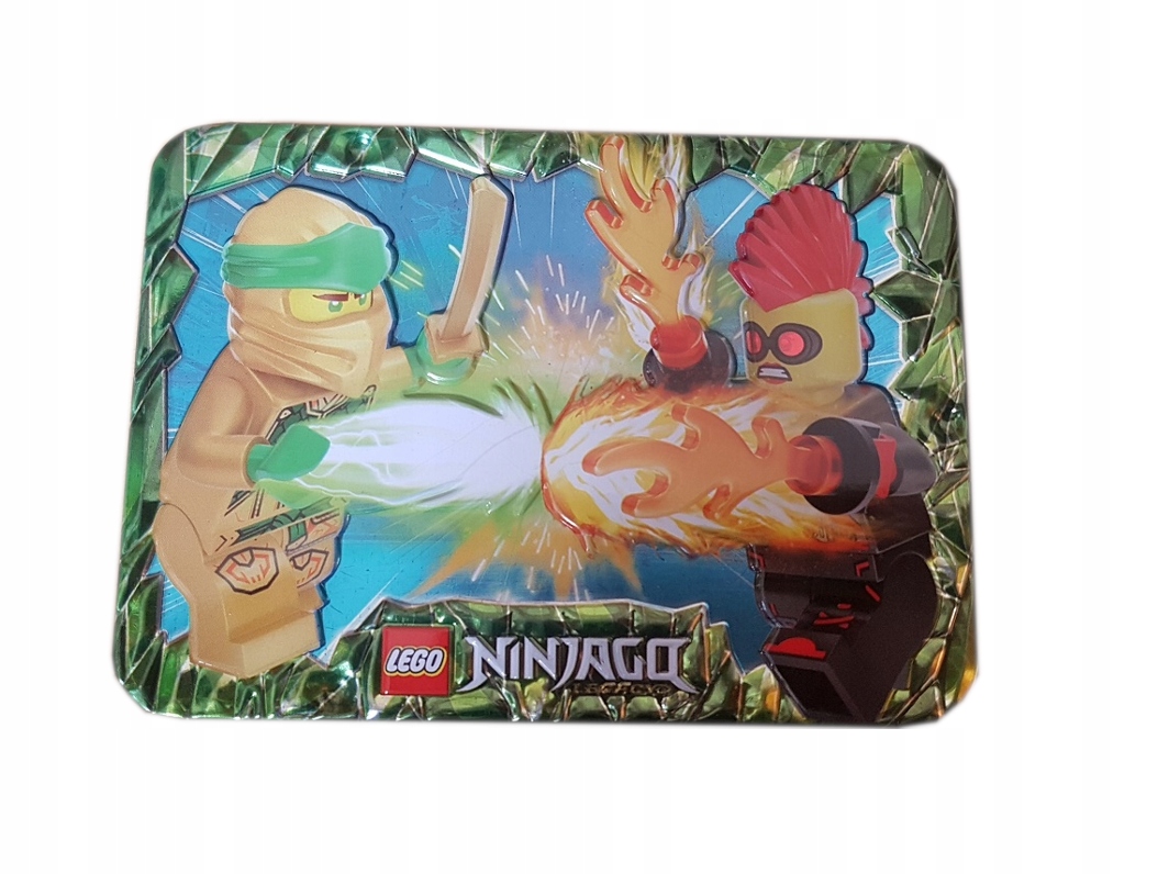 Lego Blister Ninjago Zestaw Lloyd vs. Miss Demeanor #112429 [Metal Box]