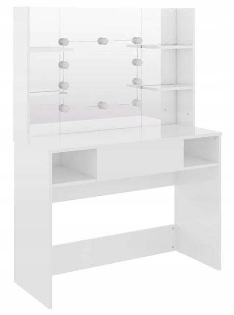 TOALETKA KOSMETYCZNA DO MAKIJAŻU LUSTRO LED POŁYSK Kod producenta 9234