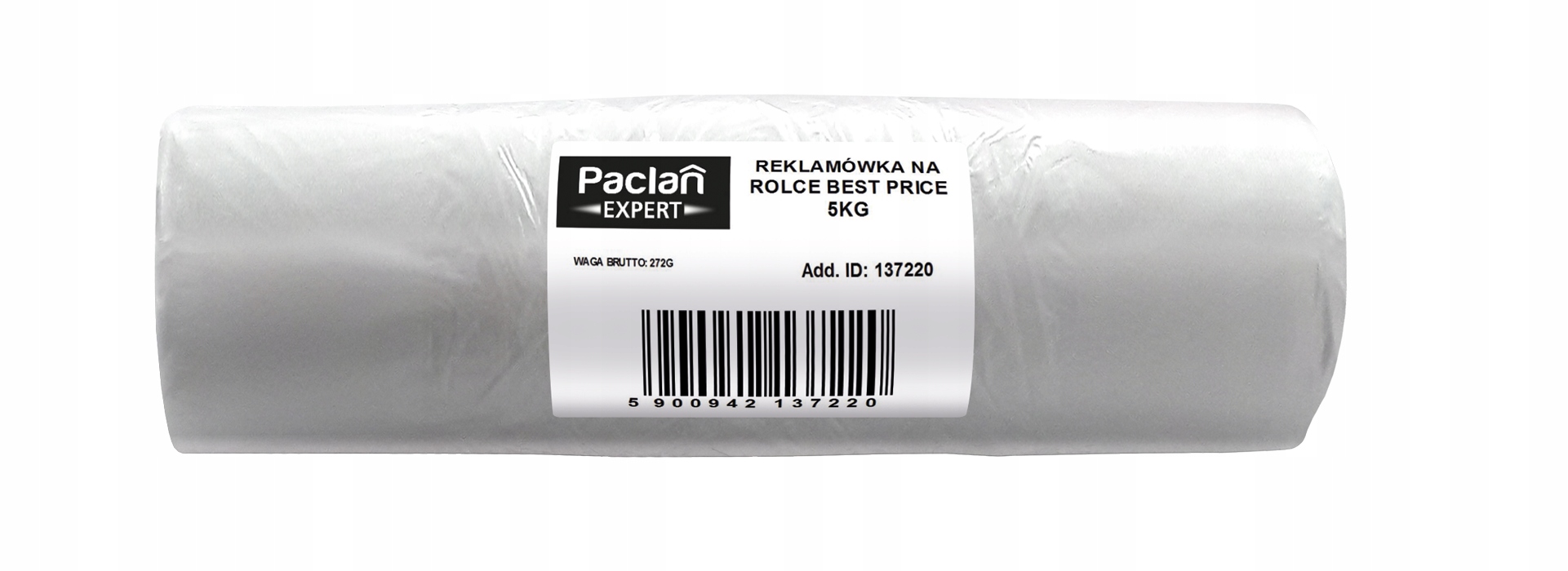 Paclan Expert Reklamówka Na Rolce Jednorazówka 5KG