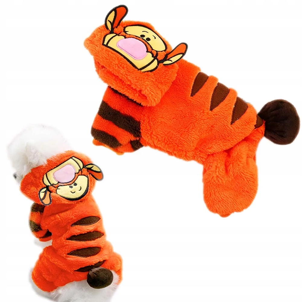 

Pluszowy ciepły kombinezon dla psa przebranie Xs