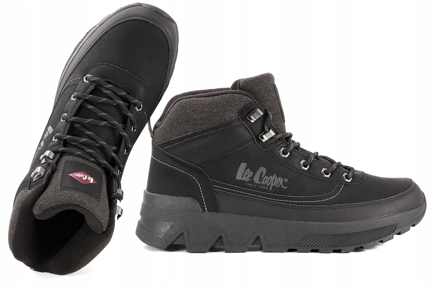 Lee Cooper LCJ-24-01-2952M Pánské Zimní Trekové Boty Zateplené 45 Č