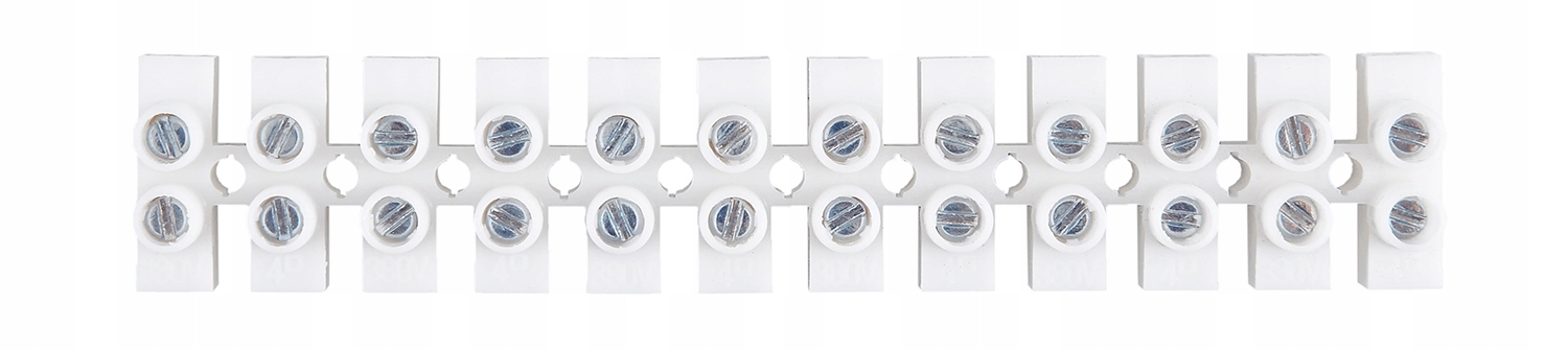 ZŁĄCZKA 12-TOROWA KOSTKA LISTWA ZACISKOWA 4MM 3A - 10SZT Marka Koloreno