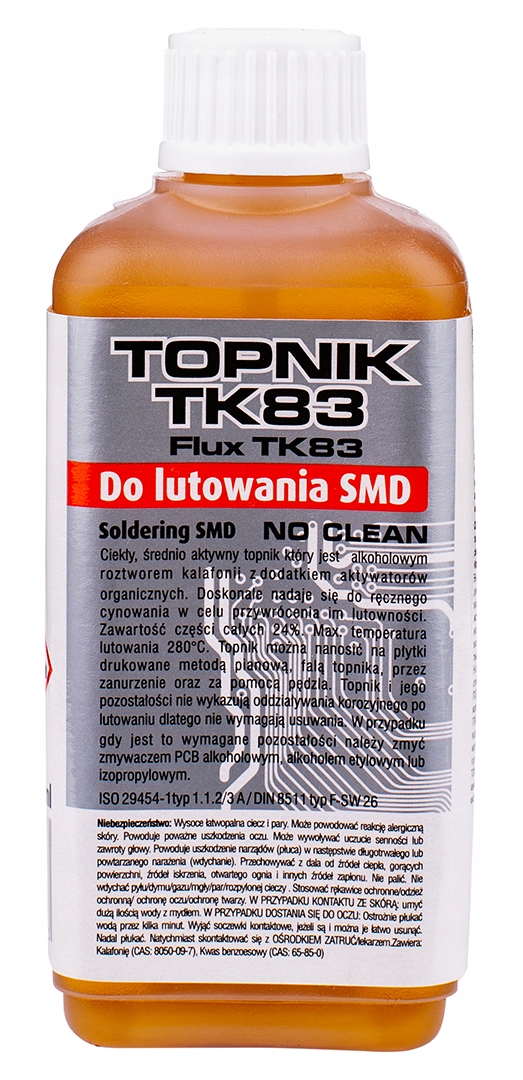 

Hq Płynny Topnik Flux TK83 100ml Jakość Ag Tp