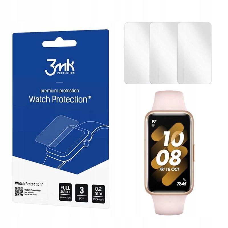 

3MK Arc Folia ochronna do Huawei Band 7 3szt.