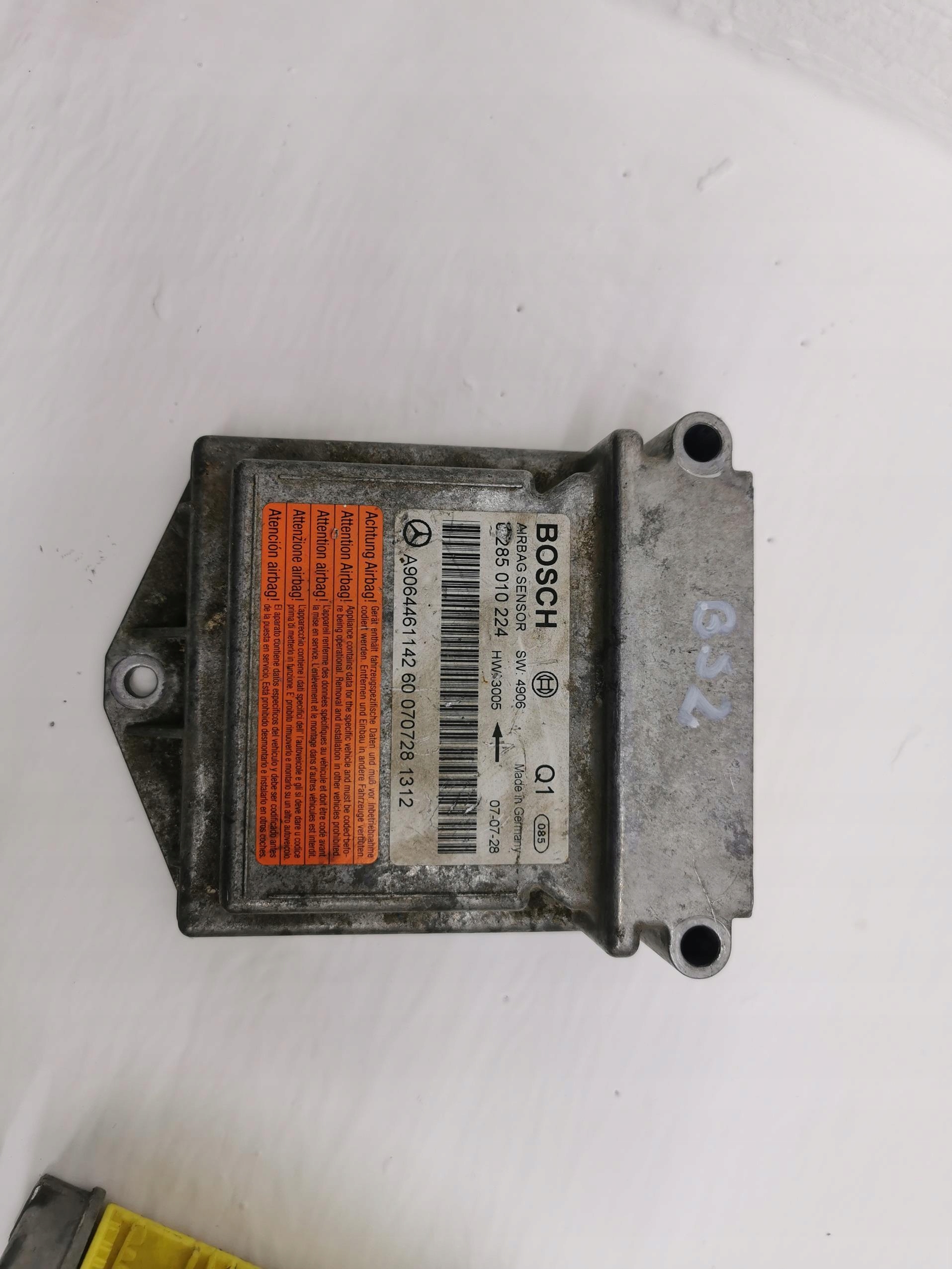 modul AIRBAG MERCEDES SPRINTER W906 0285010224