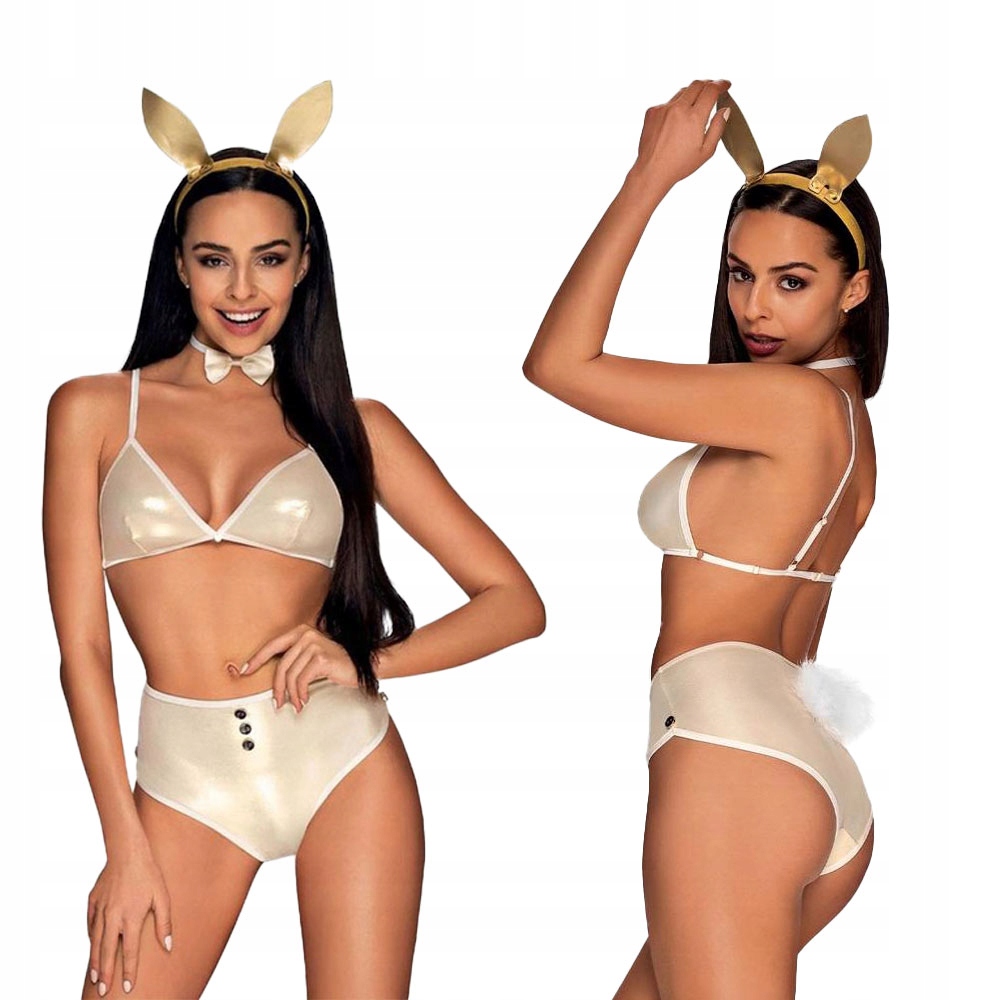 Převlek sexy králíčka Bunny Set Neo Goldes S/m