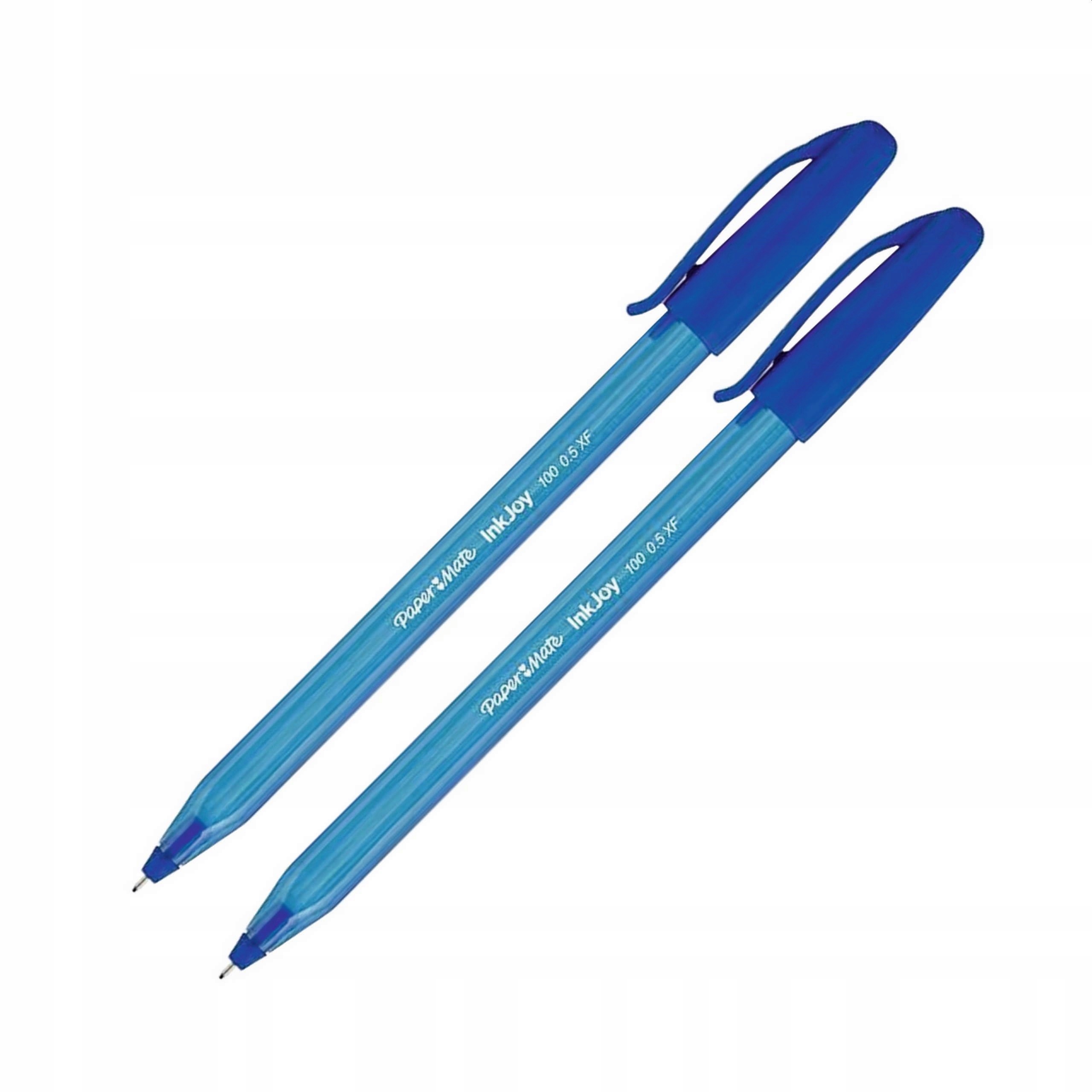 Długopis InkJoy NIEBIESKI cienko piszący XF 0,5 PaperMate zatyczka
