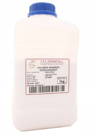 

Chlorek Magnezu Sześciowodny Stanlab Czda 1kg