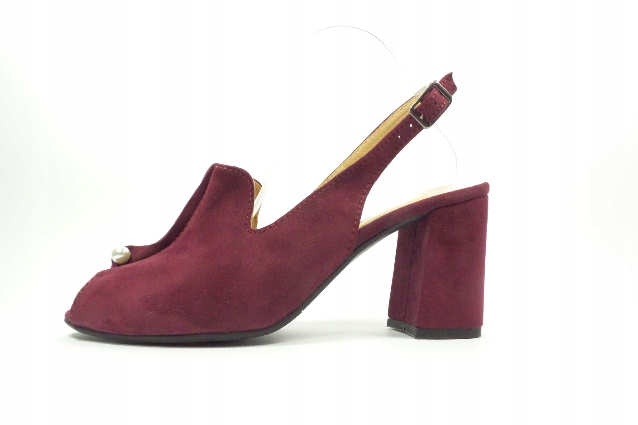 Sandały damskie Aga 5266 bordo 36 Płeć kobieta