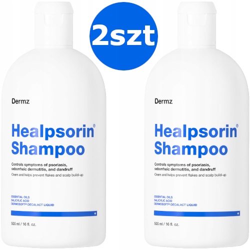 Zestaw 2szt Szampon Dermz Azs Healpsorin