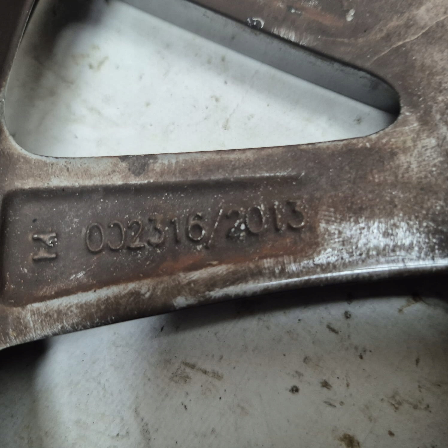 CITROEN 9677090377 7JX17 CH5-50 17" disk hliníkový