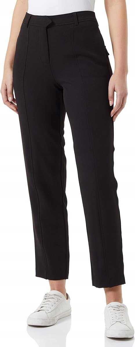 Only Černé Doutníkové Kalhoty Z Hladkého Materiálu 40 6FA