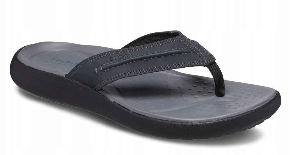 Crocs 209332-001 Yukon flip černé žabky M8 41-42 LiteRide