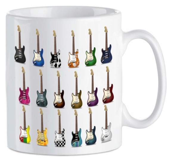 

Kubek ceramiczny 300ml Dla Muzyka Gitary Gitara