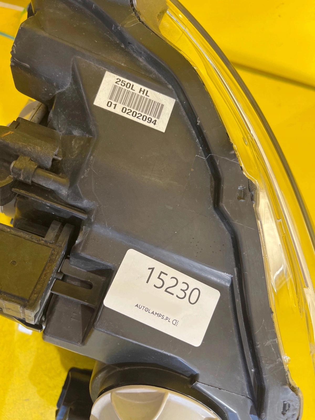 light left LEXUS LS LS460 BI-XENON