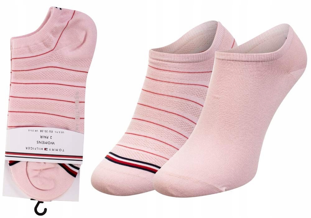 

Tommy Hilfiger Damskie Skarpetki Stopki 2P R:35-38