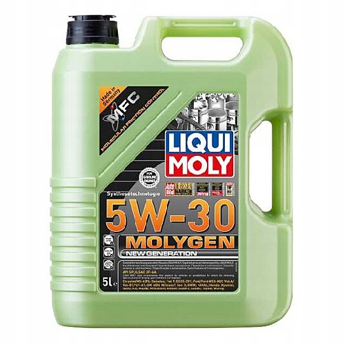 N417 Liqui Moly Molygen 5W30 5L New Geneneration 9952